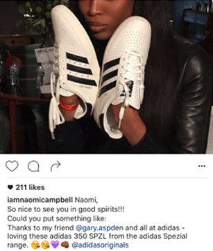 adidas instagram caption