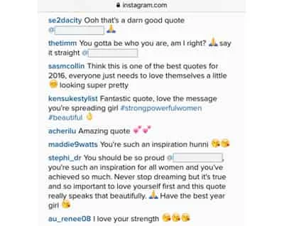 Get comments on Instagram